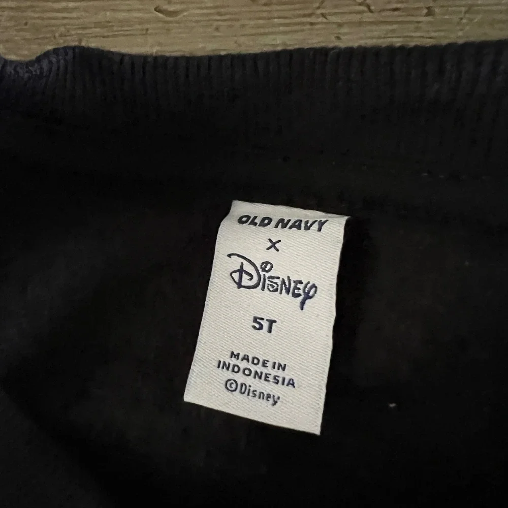 NEW Old Navy Kids 5T Disney Halloween Mickey Mouse Witch Boo Sweatshirt Black
